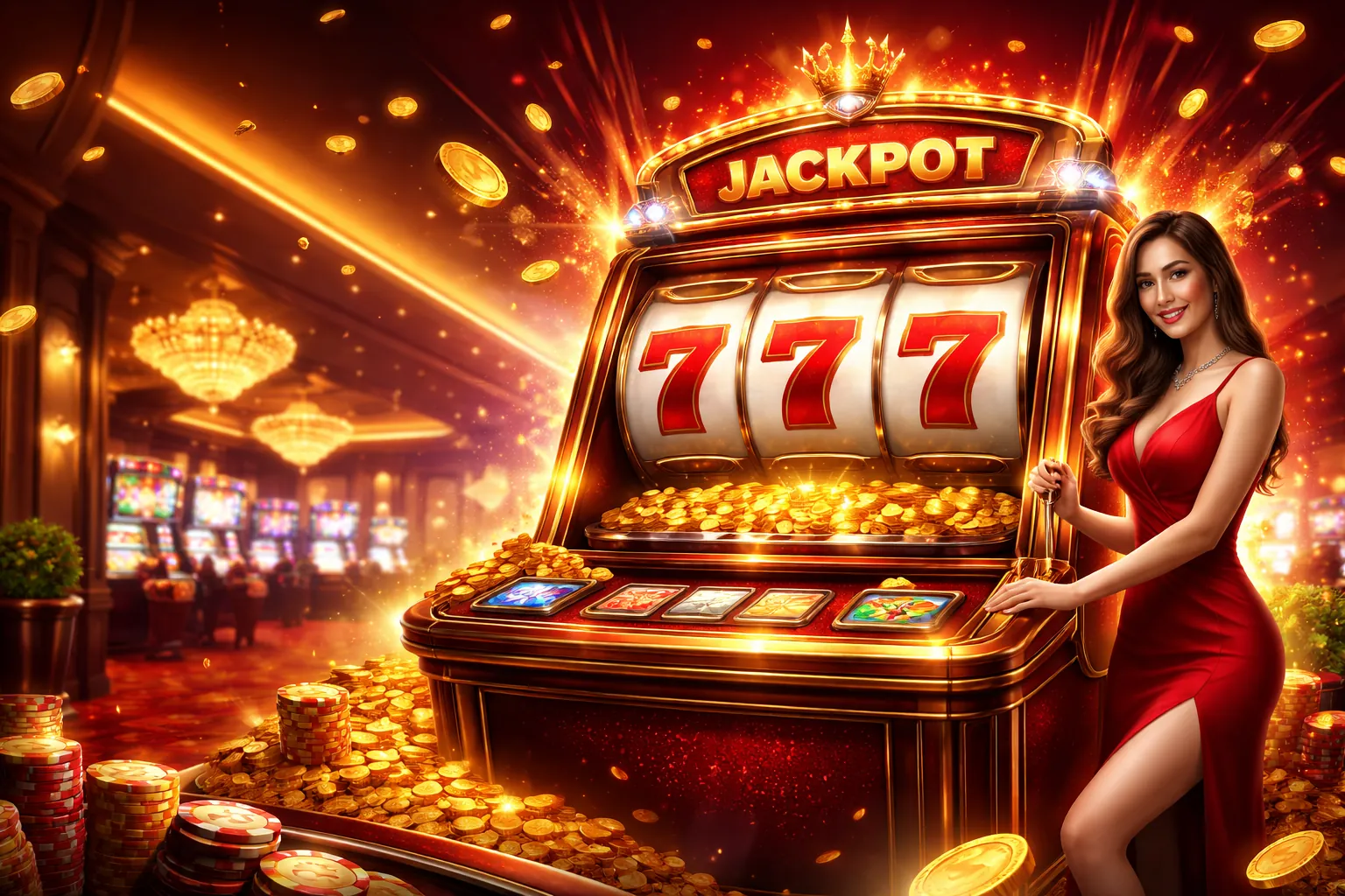 Giao diện trò chơi Slot hấp dẫn trên 68gb app android
